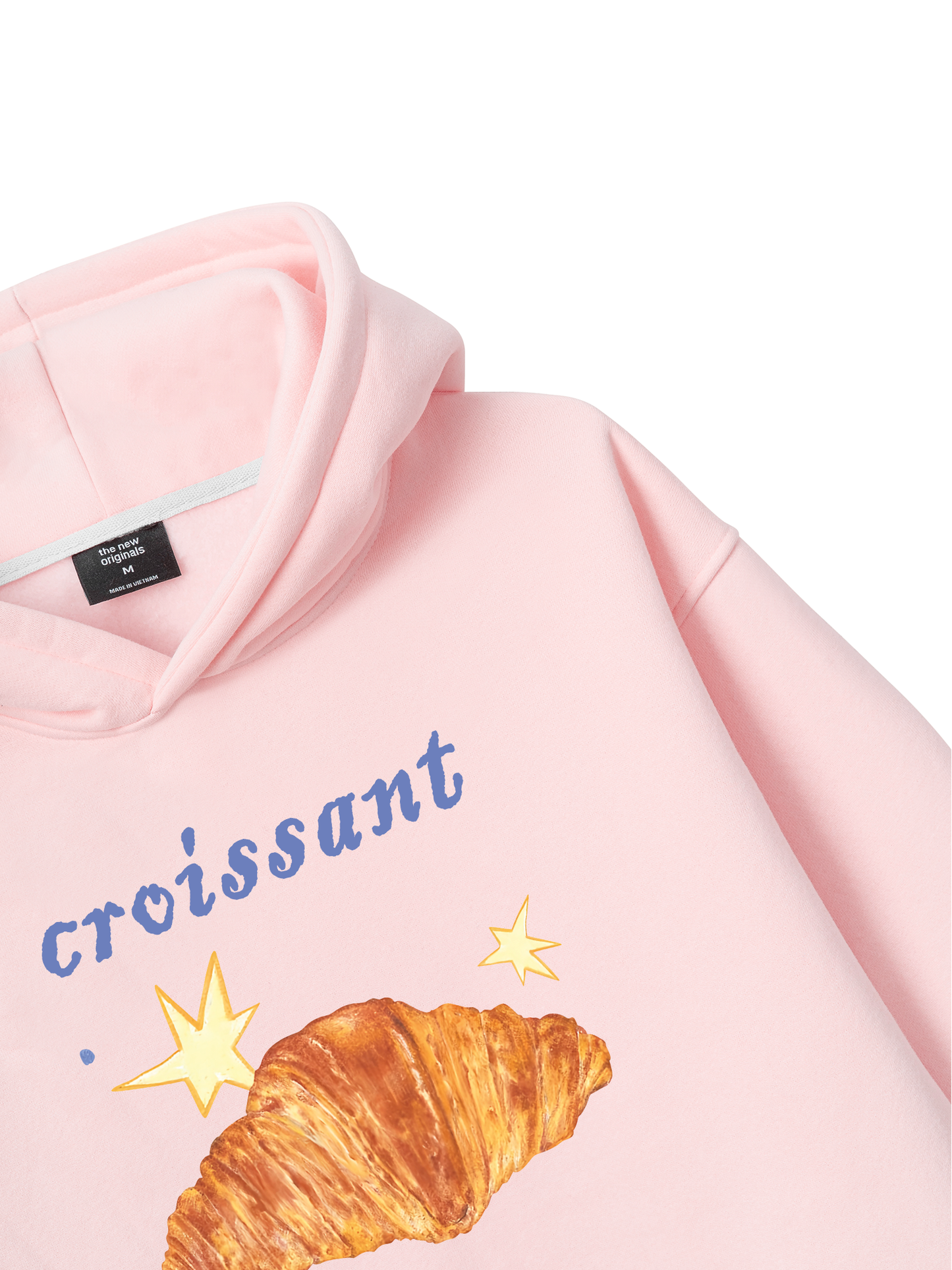 Áo Hoodie Nỉ Bông Croissant