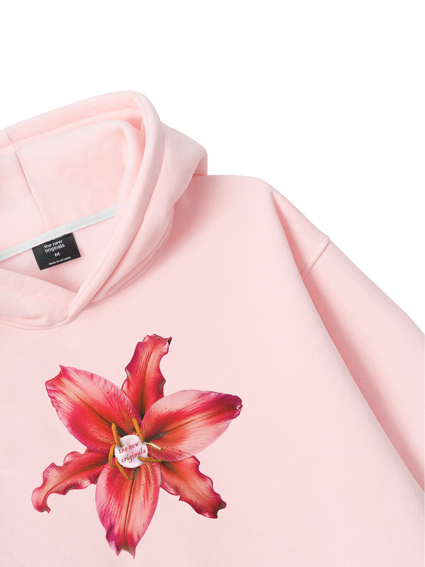 Pearl Lily Flower Hoodie