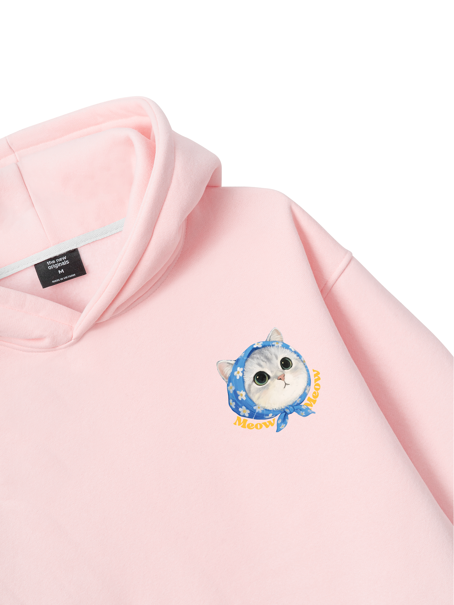 Áo Hoodie Nỉ Bông Cute Cat