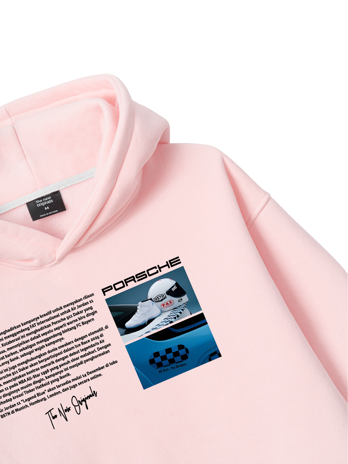 CAR Porsche 911 Blue Legend Hoodie