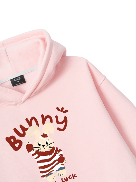 Áo Hoodie Nỉ Bông Animal Bunny