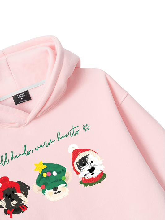 Animal Mood Cold Hand Warrm Heart Hoodie