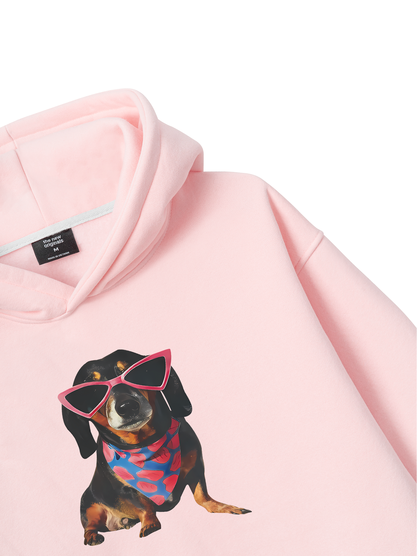 Animal Pink Glasses Hoodie
