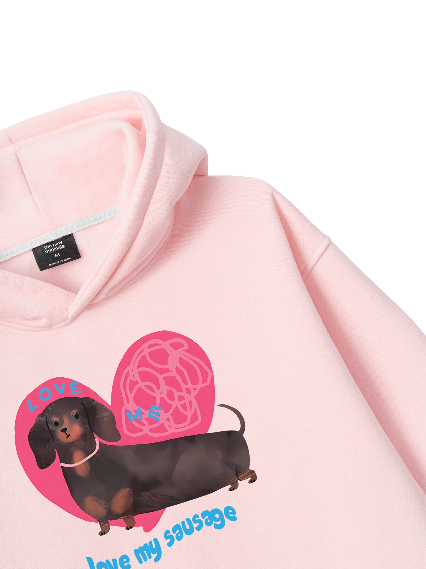 Animal Mood love my sausage Hoodie