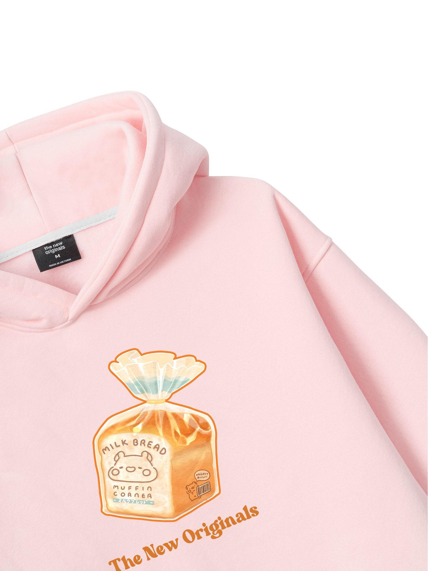 Áo Hoodie Nỉ Bông Milk Bread