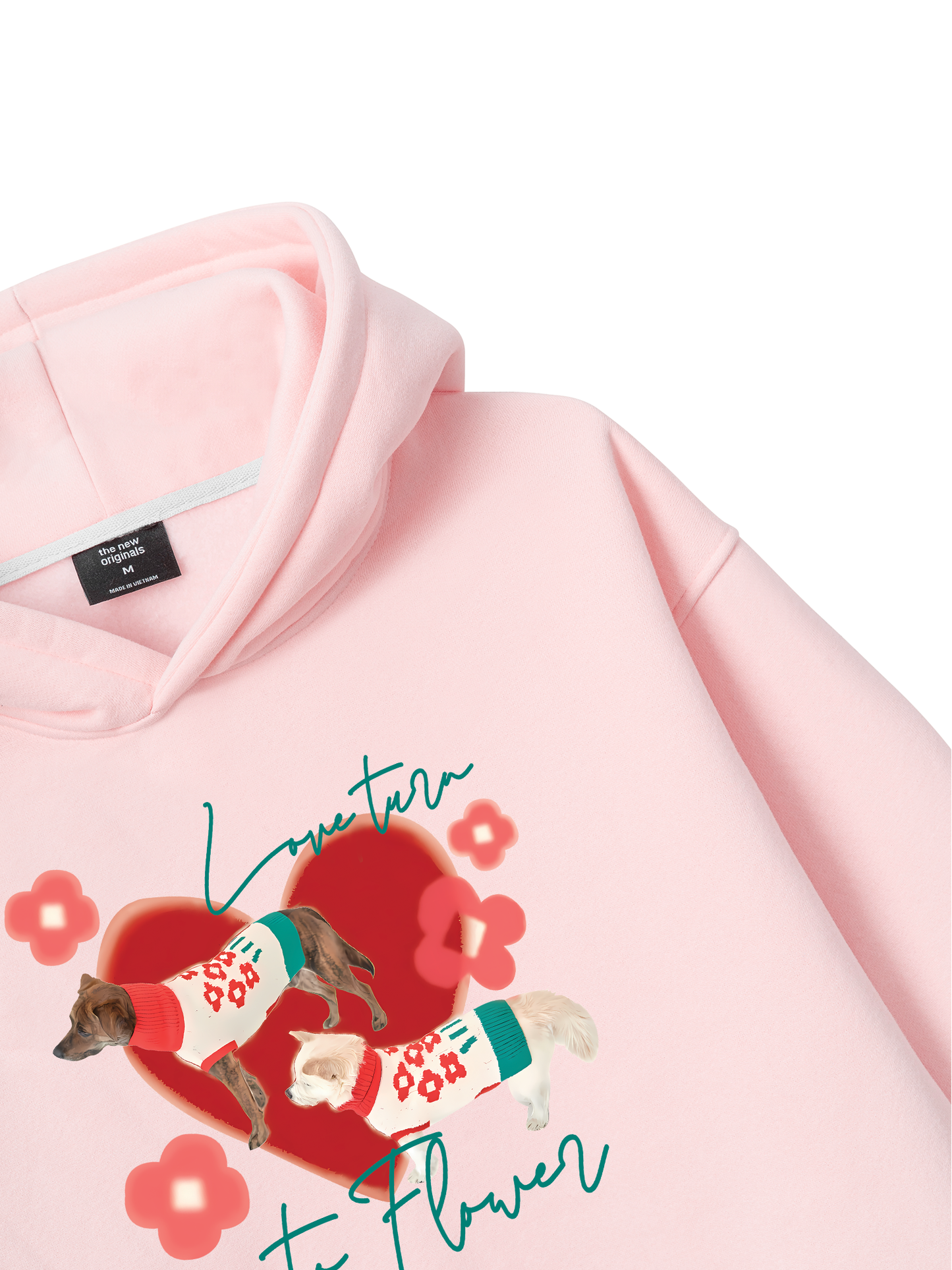 Animal Mood Love Turr Into Flower Hoodie