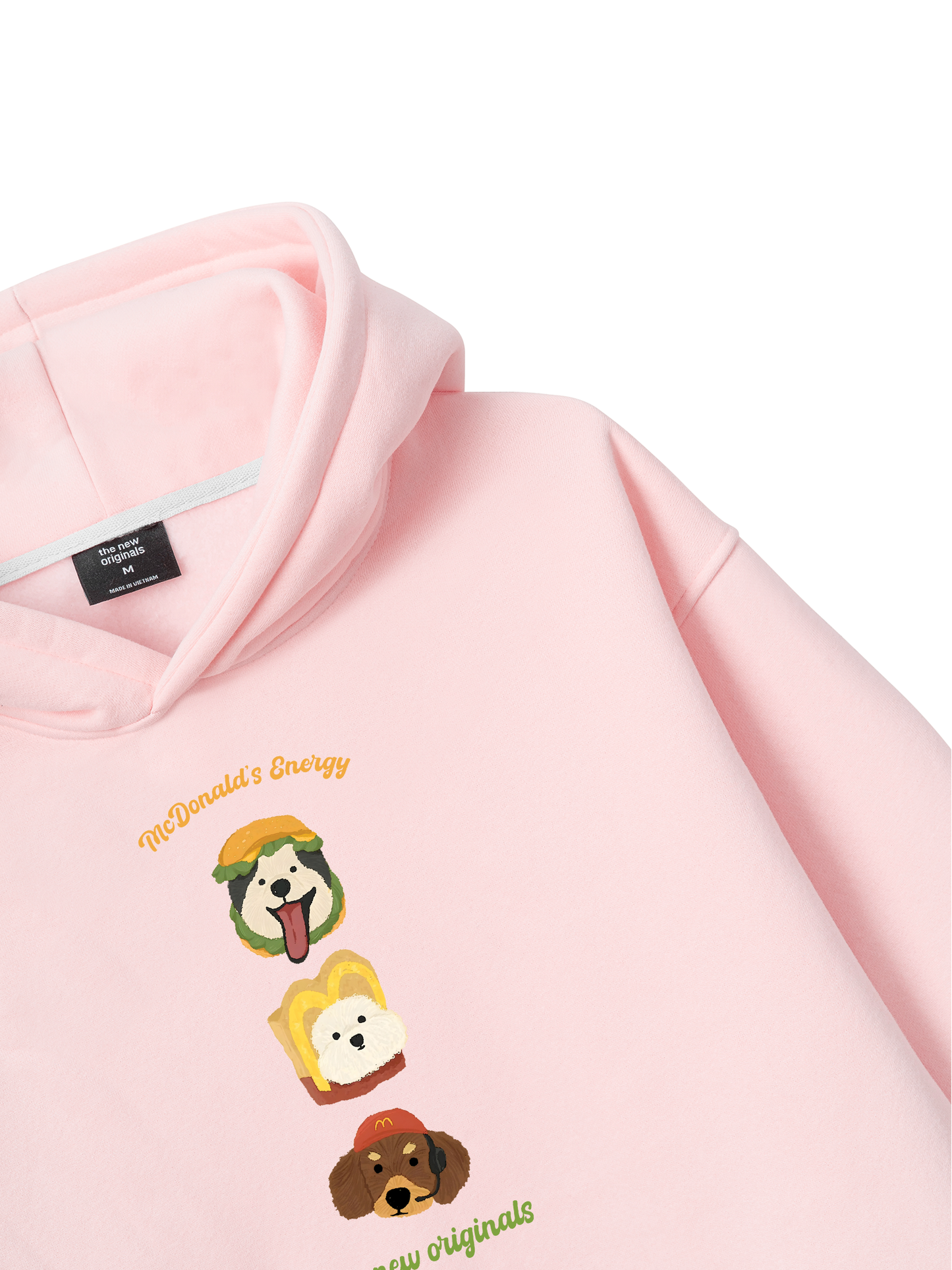 Áo Hoodie Nỉ Bông McDonal Energy