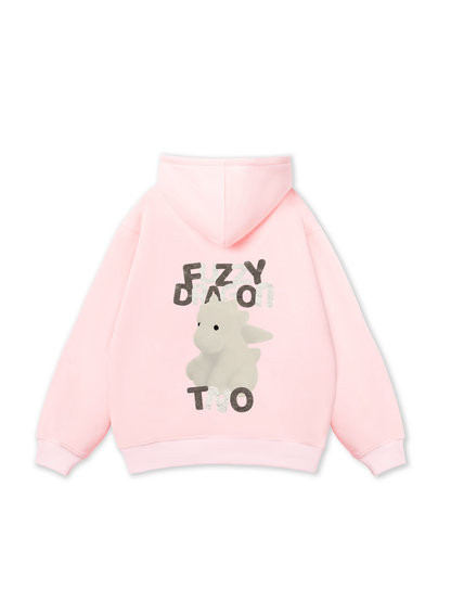 Áo Hoodie Nỉ Bông Fuzzy Font Dragon