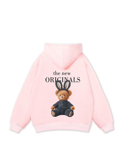 Áo Hoodie Nỉ Bông Rabbit Bear Doll