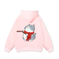 Funny Couple Xmas Cat Hoodie