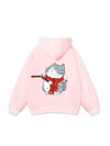 Funny Couple Xmas Cat Hoodie