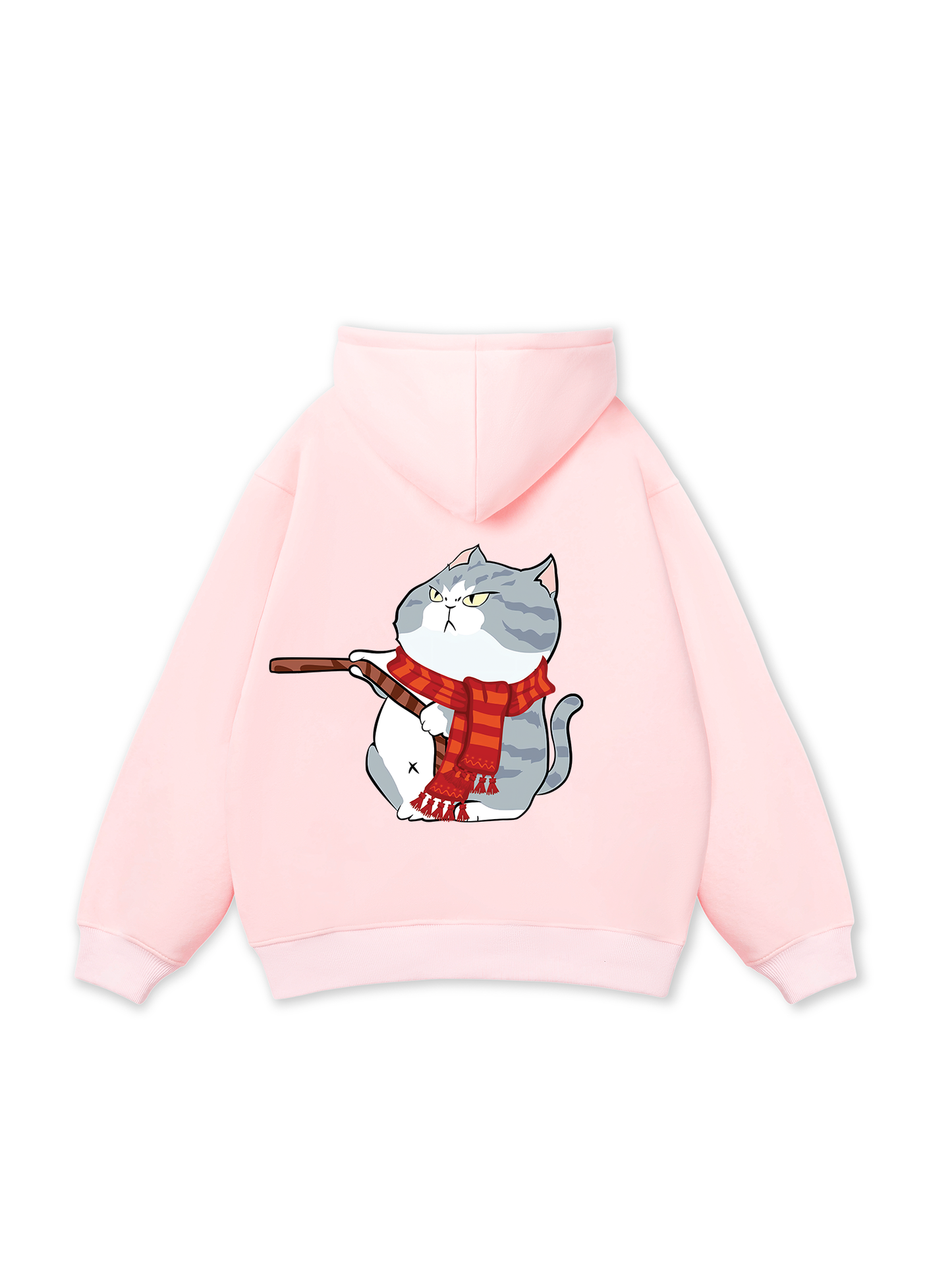 Funny Couple Xmas Cat Hoodie