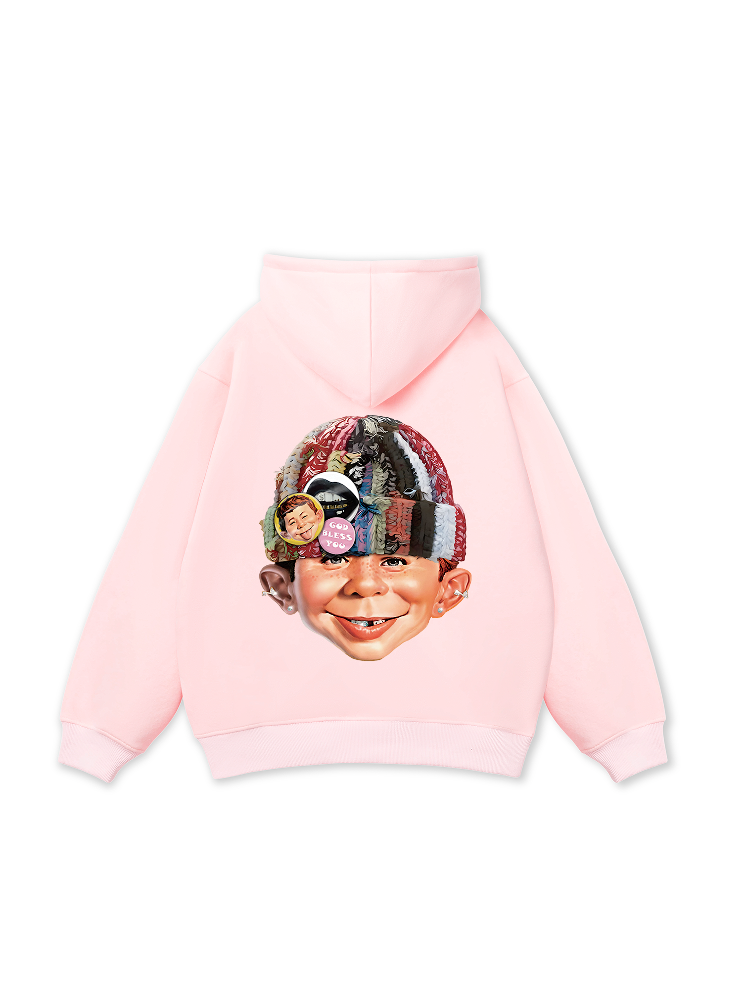 Bad Boy with Knit Cap Hoodie