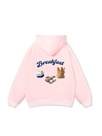 Áo Hoodie Nỉ Bông Sweet Pastry Milk And Bread