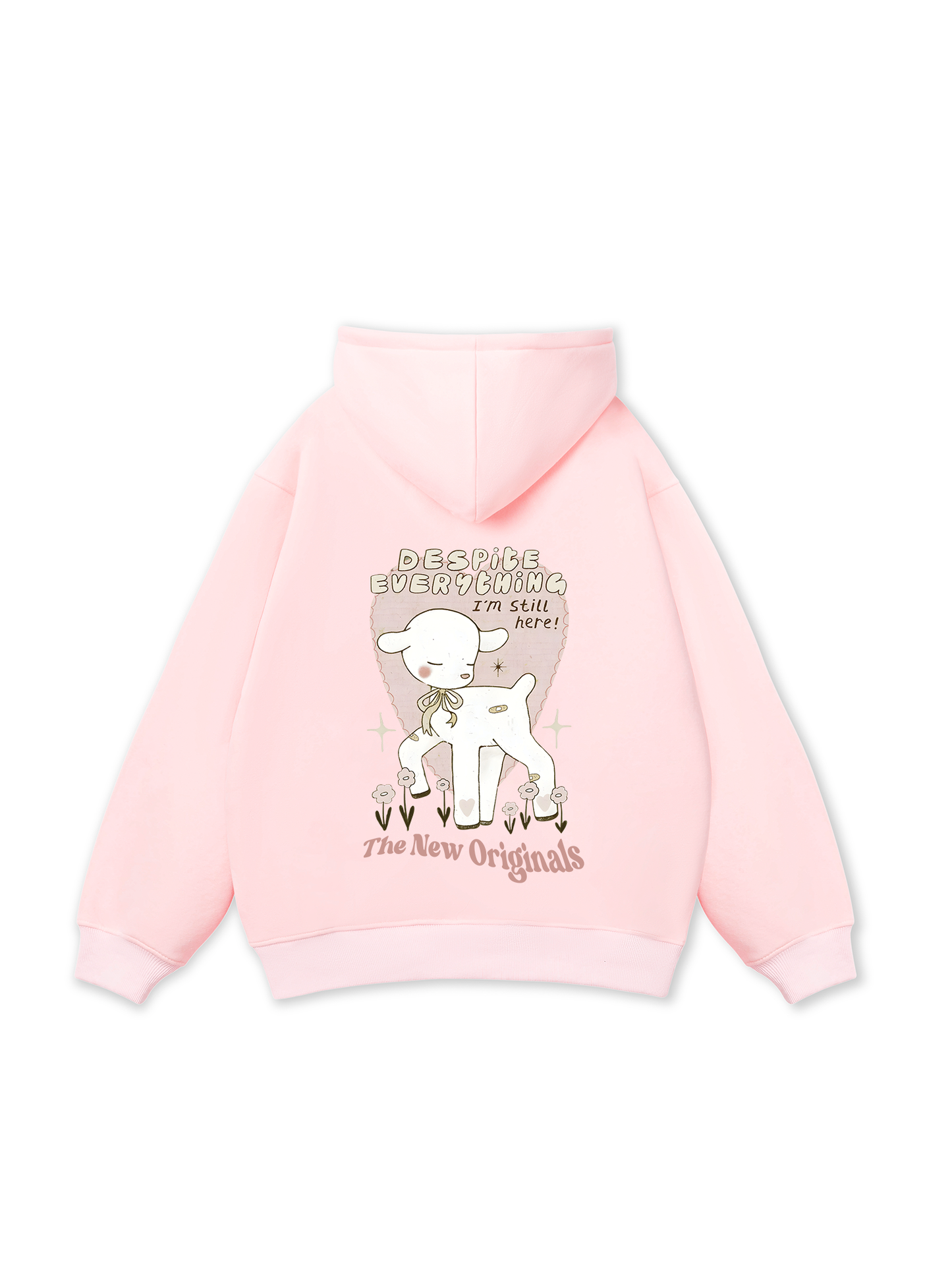 Áo Hoodie Nỉ Bông Despite everything I_m still here