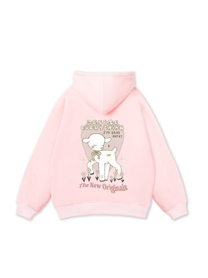 Áo Hoodie Nỉ Bông Despite everything I_m still here