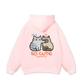 So Cute Cat Couple Hoodie