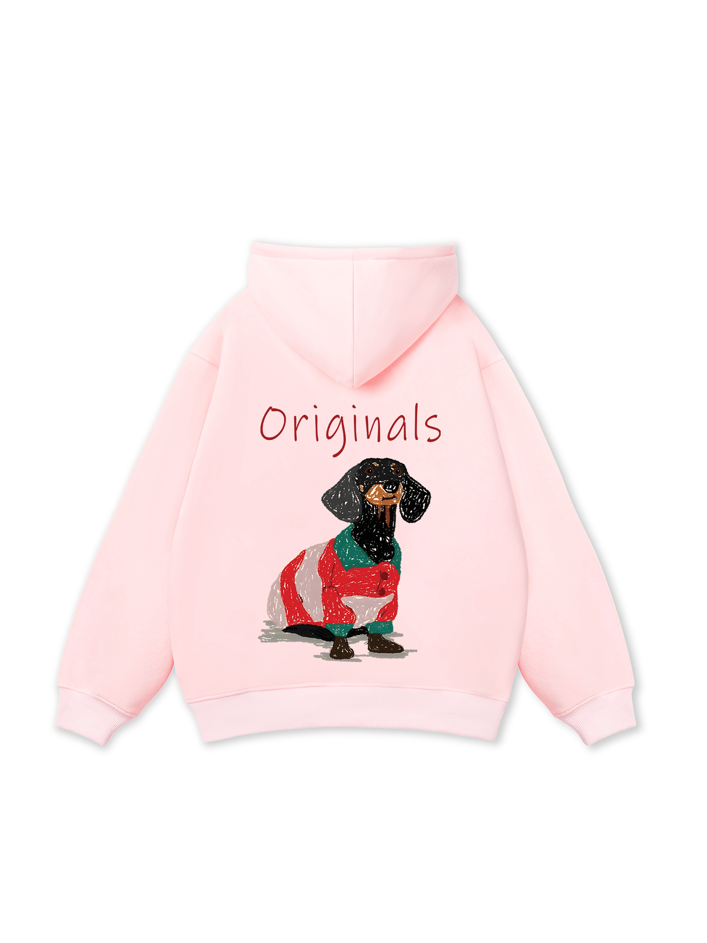 Áo Hoodie Nỉ Bông Luxury Dachshund