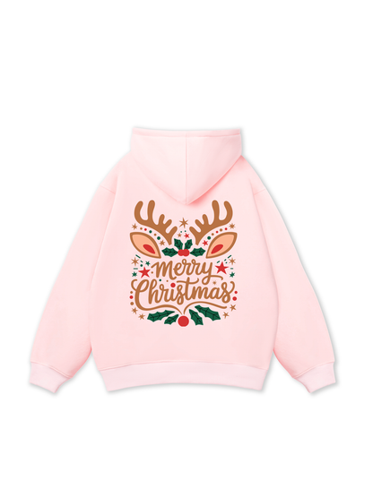 Holly Reindeer Hoodie