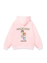 Four Cat Vitamin Meow Hoodie