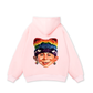 Bad Boy & Rainbow Crochet Hat Hoodie