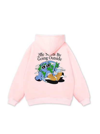 Life Starts By Going Outside Hoodie