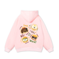 Áo Hoodie Nỉ Bông Sweet Pastry Cute Humburger