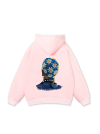 Blue Daisy Hairstyle Hoodie