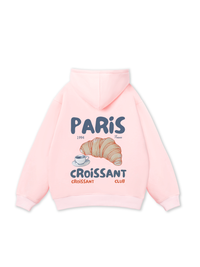 Áo Hoodie Nỉ Bông Paris Coissant