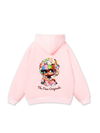 Colorful Plush Doll Head Cover Cartoon girl Hoodie