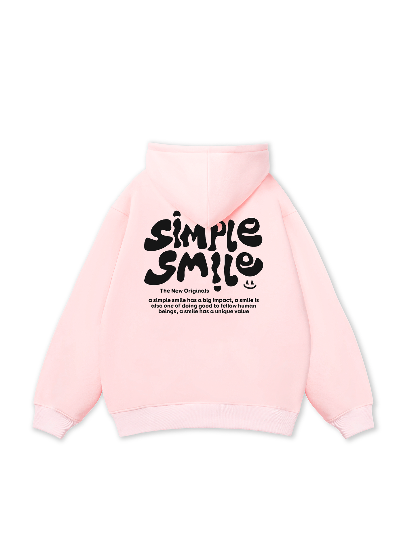 Be Bold Simple Smile Hoodie