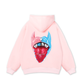 BOUNCE BACK© two-tone devil lip Hoodie