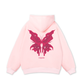 Pink Butterfly Hoodie