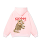 Strawberry Bread Cat Hoodie