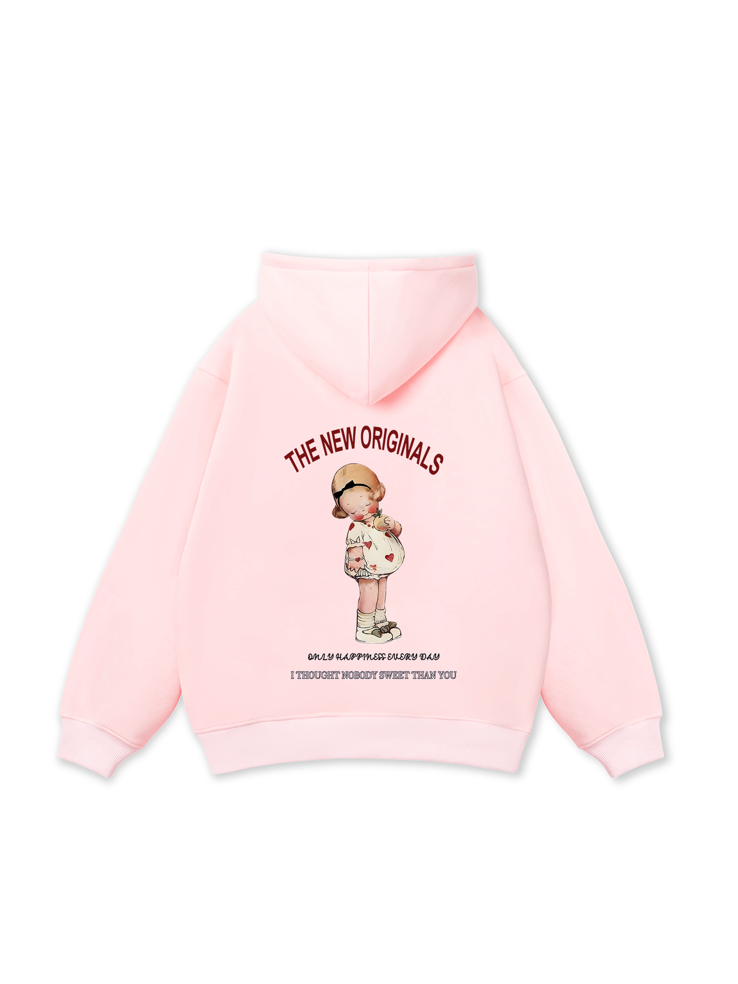 Áo Hoodie Nỉ Bông Only Happiness everyday