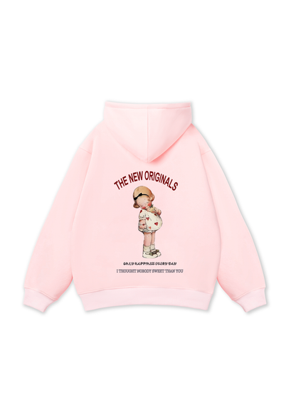 Áo Hoodie Nỉ Bông Only Happiness everyday