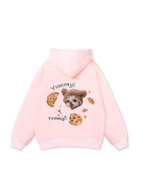Áo Hoodie Nỉ Bông Cute Dog Yummy Cookie