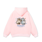 Áo Hoodie Nỉ Bông Angry Luv Cat Couple