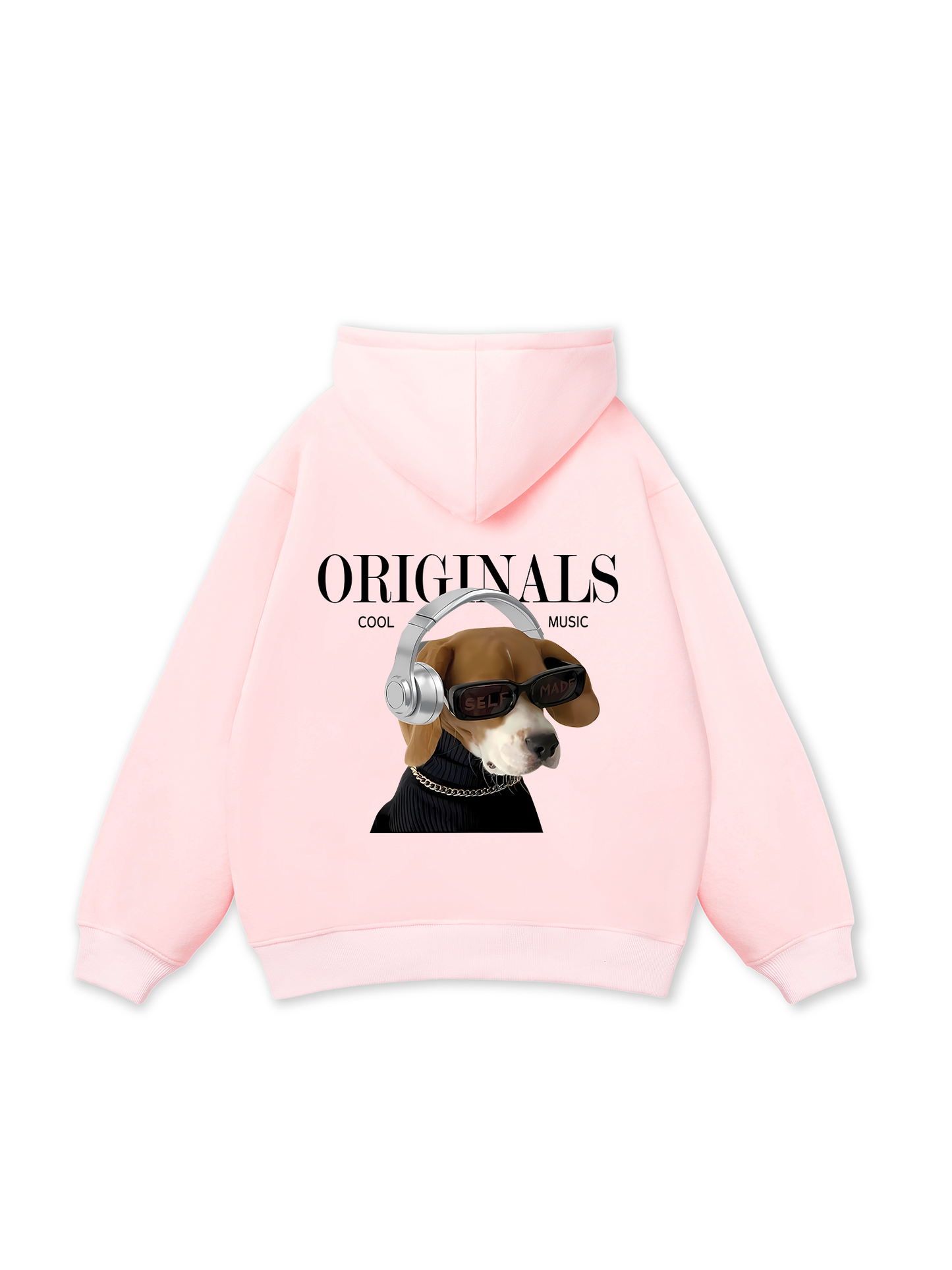 Animal Mood Cool Music Dog Hoodie