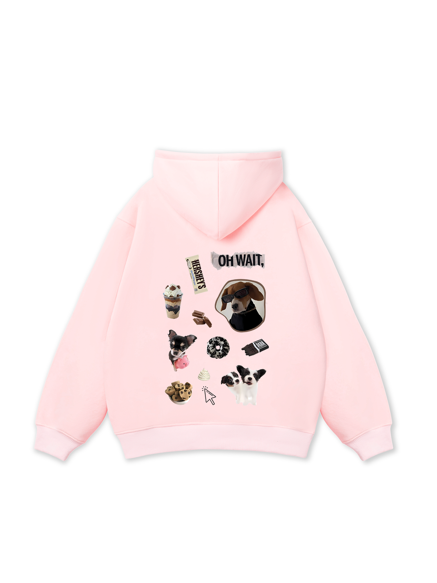 Áo Hoodie Nỉ Bông Sweet Pastry Cute Puppy Chocolate