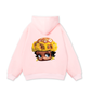 Flower Sun Knit Hat Cartoon Head Hoodie