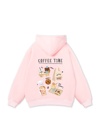 Áo Hoodie Nỉ Bông Sweet Pastry Coffee Time