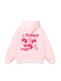 Pink Nature Angel Hoodie