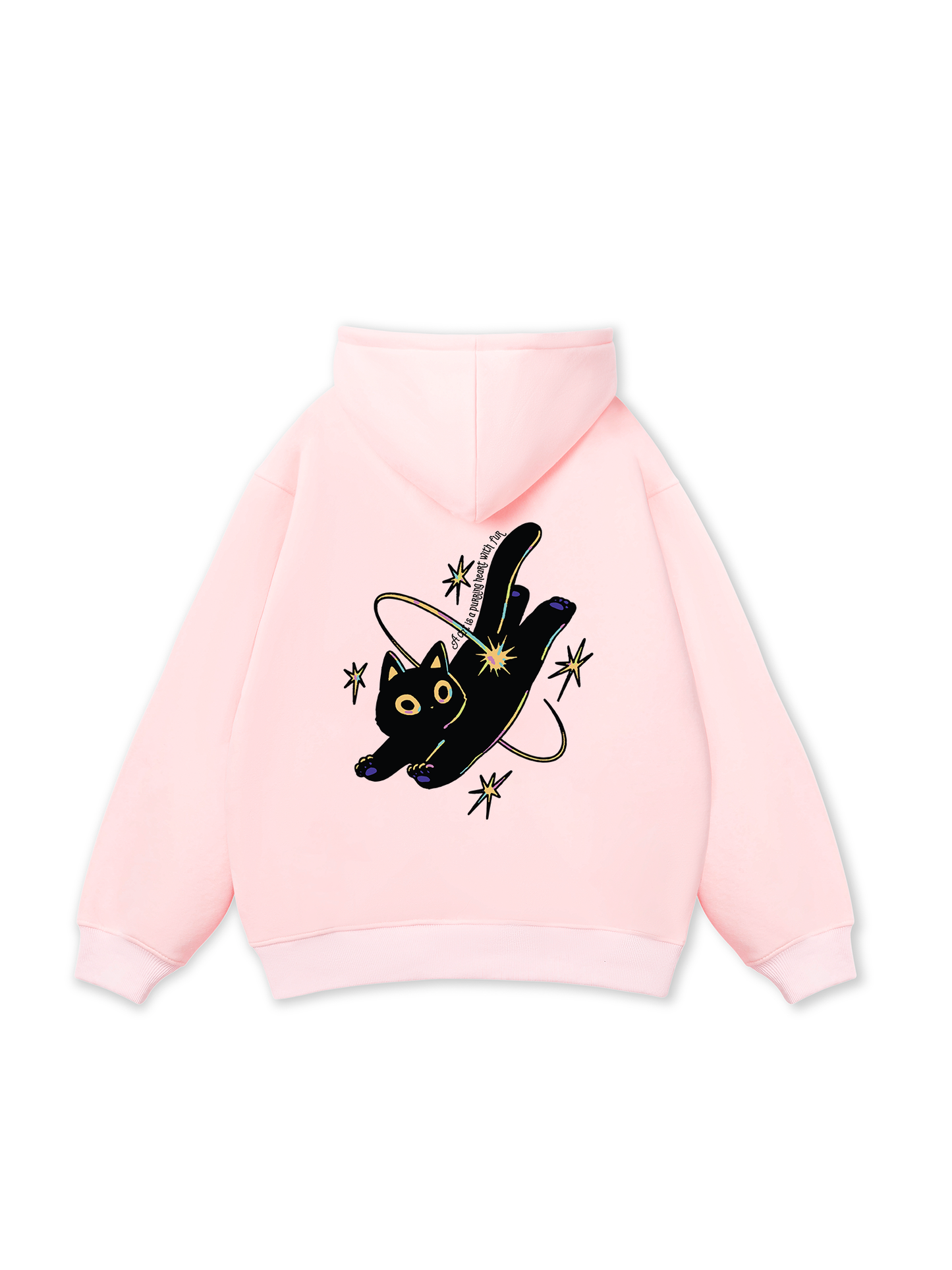A Black Cat Hoodie
