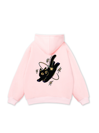 A Black Cat Hoodie