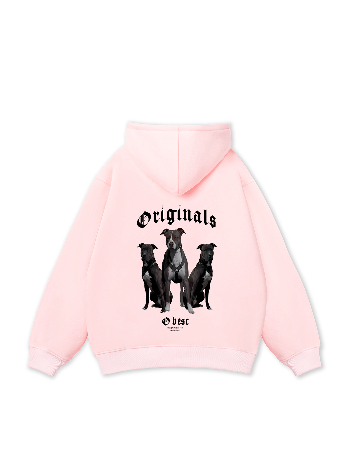 Animal Mood PitBull Dog Hoodie