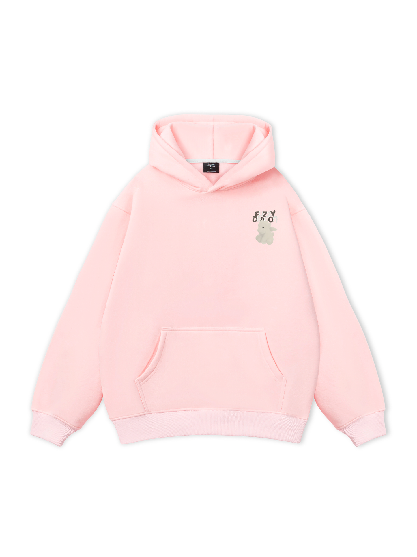 Áo Hoodie Nỉ Bông Fuzzy Font Dragon