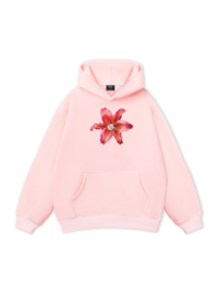 Pearl Lily Flower Hoodie