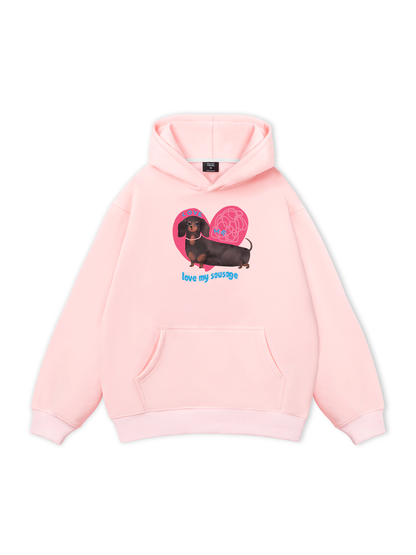 Animal Mood love my sausage Hoodie