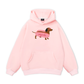 Pink Dachshund Hoodie
